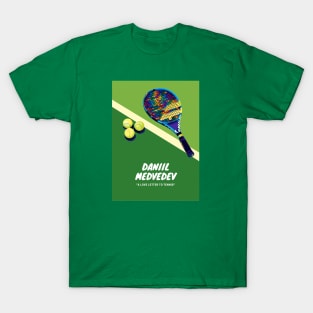 Tennis Wpap Art T-Shirt